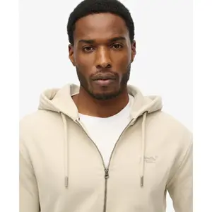 Sudadera con capucha y cremallera Superdry Logo Essential image-4