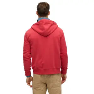 Sweatshirt à capuche zippé Superdry Logo Essential image-4