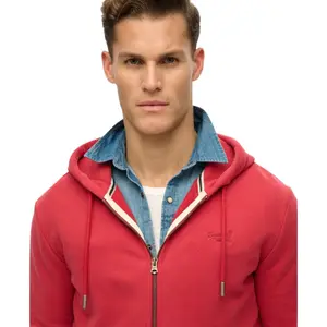 Sweatshirt à capuche zippé Superdry Logo Essential image-5