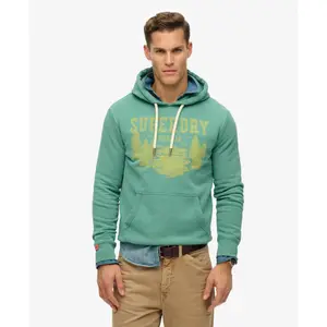 Plain casual hoodie Superdry Lo-Fi Outdoor image-0