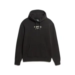 Löst sittande sweatshirt med huva Superdry Tattoo Flash image-0