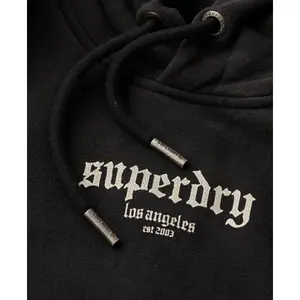 Löst sittande sweatshirt med huva Superdry Tattoo Flash image-2