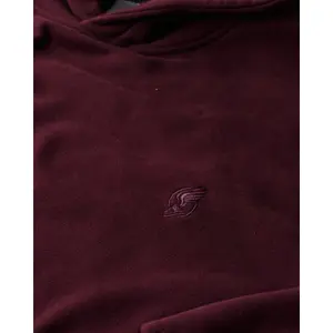 Oversized hooded sweatshirt Superdry Blank image-1