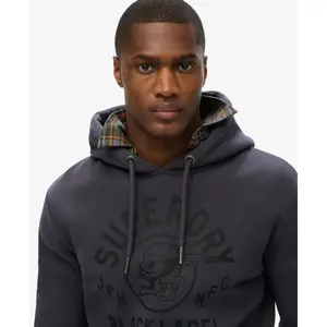 Hooded sweatshirt Superdry Black Label image-4