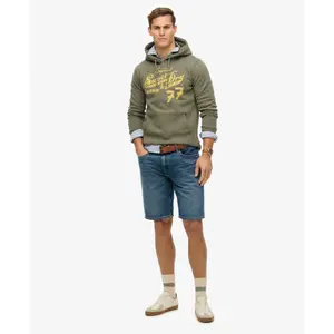Hooded sweatshirt Superdry Leather & Boot Co Script image-2