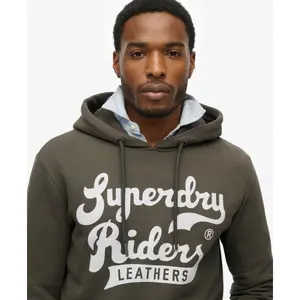 Hooded sweatshirt Superdry Leathers image-4