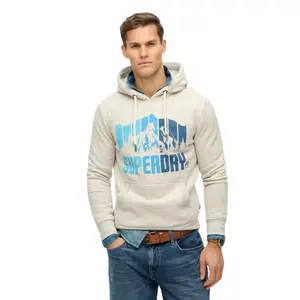 Felpa con cappuccio Superdry Mountain Rainbow image-1