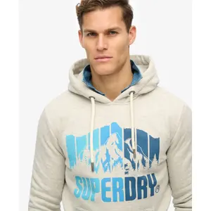 Felpa con cappuccio Superdry Mountain Rainbow image-4