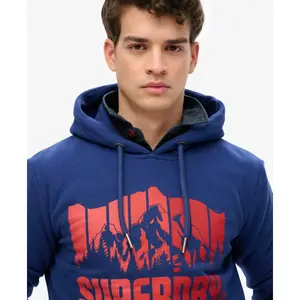 Felpa con cappuccio Superdry Mountain Rainbow image-4