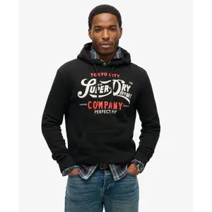 Felpa con cappuccio Superdry Perfect Fit Script image-1