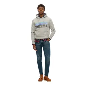 Hooded sweatshirt Superdry Stacked image-1