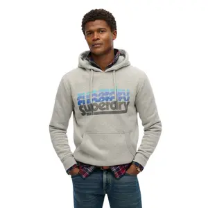 Hooded sweatshirt Superdry Stacked image-0