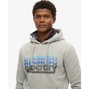 Hooded sweatshirt Superdry Stacked image-3