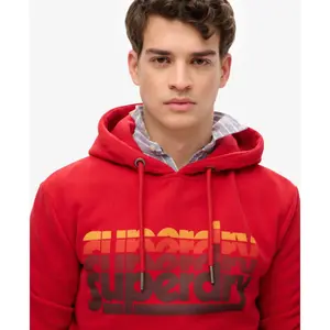 Hooded sweatshirt Superdry Stacked image-4