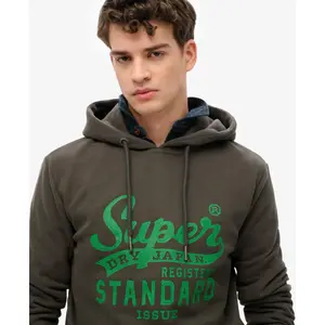 Hooded sweatshirt Superdry Standard Script image-4