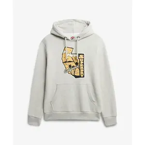 Felpa con cappuccio Superdry Vintage Travel image-0
