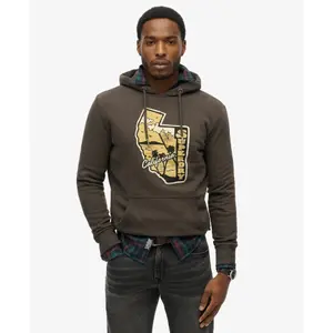 Felpa con cappuccio Superdry Vintage Travel image-2