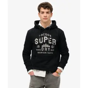 Sweatshirt med huva Superdry Work Shop image-2