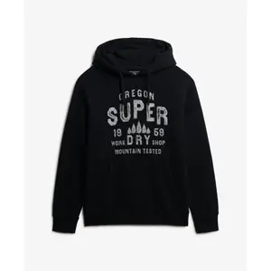 Sweatshirt med huva Superdry Work Shop image-0