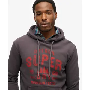 Hooded sweatshirt Superdry Work Shop image-4