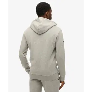 Plain zip-up hoodie Superdry image-3
