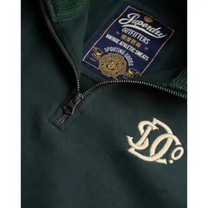 Sweatshirt with zipped collar Superdry Athletic SD Co image-1