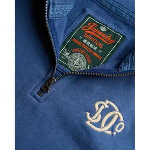 Sweatshirt with zipped collar Superdry Athletic SD Co image-1