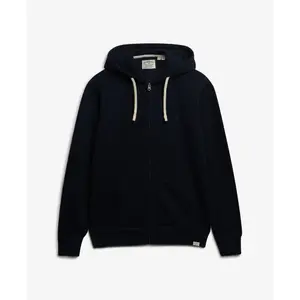 Rozpinana bluza z kapturem z monogramem Superdry image-0