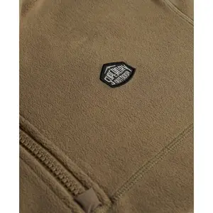 Fleece sweatshirt with zip collar Superdry Expedition image-1