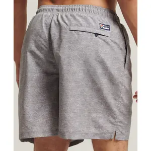 Badeshorts mit appliziertem Muster Superdry Code image-1