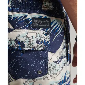 Calções de banho havaianos Superdry image-4