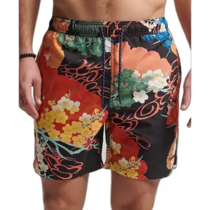 Short de bain hawaïen Superdry image-0
