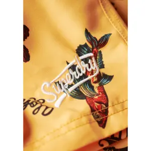 Badshorts med hawaiimönster Superdry image-5