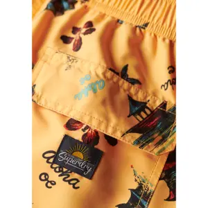 Badshorts med hawaiimönster Superdry image-6