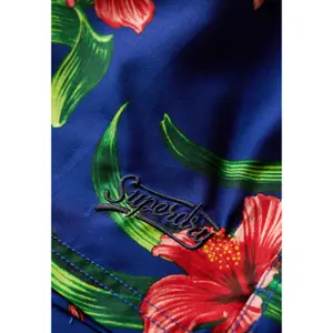 Badshorts med hawaiimönster Superdry image-5