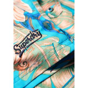Calções de banho com estampado havaiano Superdry image-6