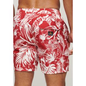 Calções de banho com estampado havaiano Superdry image-3