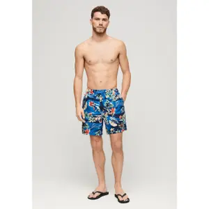 Badshorts med hawaiimönster Superdry image-1