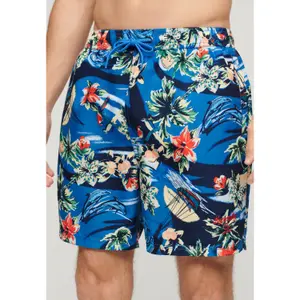 Badshorts med hawaiimönster Superdry image-2