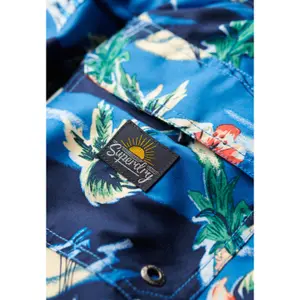 Badshorts med hawaiimönster Superdry image-5