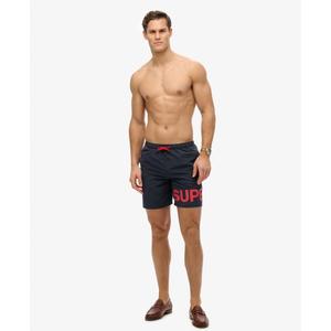 Calções de banho com padrão Superdry image-4