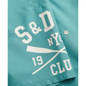 Costume da bagno stampato 16" Superdry image-1