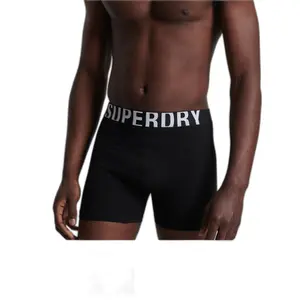 Boxer en coton biologique Superdry Dual Logo (x2) image-2