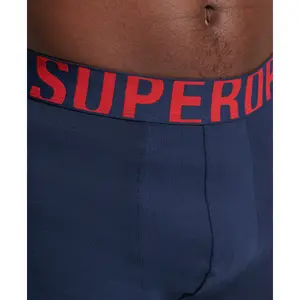 Boxer coton biologique Superdry Dual Logo (x2) image-4