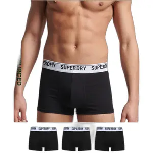 Organic cotton boxer shorts Superdry (x3) image-0