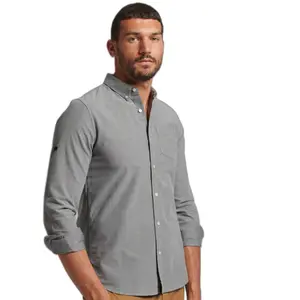 Camicia in cotone biologico Superdry Oxford Uni image-0