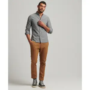 Camicia in cotone biologico Superdry Oxford Uni image-1