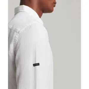 Camisa casual de linho Superdry image-5