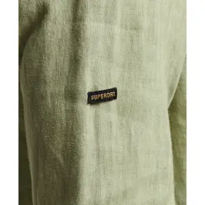 Camisa casual de linho de manga comprida Superdry image-4