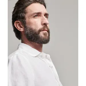 Camisa informal de lino Superdry Studios image-3